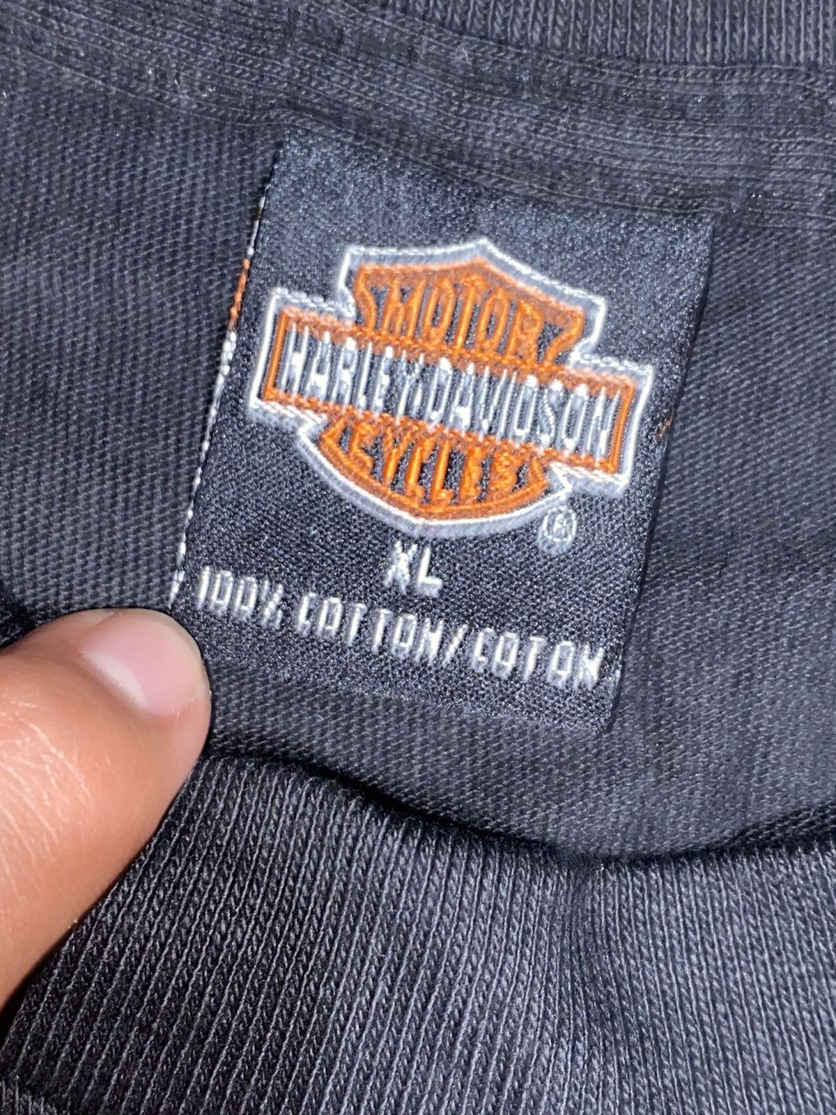 Harley Davidson × Vintage VINTAGE 2000 Harley davidson las vegas shirt Size US XL / EU 56 / 4 - 4 Thumbnail