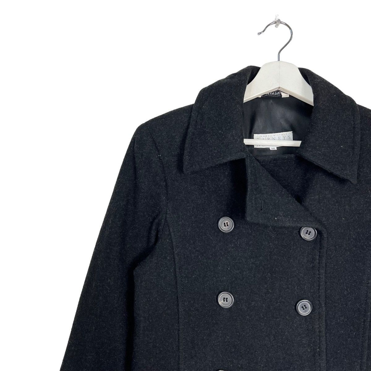 Barneys New York 🔥 BARNEYS NEW YORK PEACOAT MADE IN ITALY Size US S / EU 44-46 / 1 - 5 Thumbnail