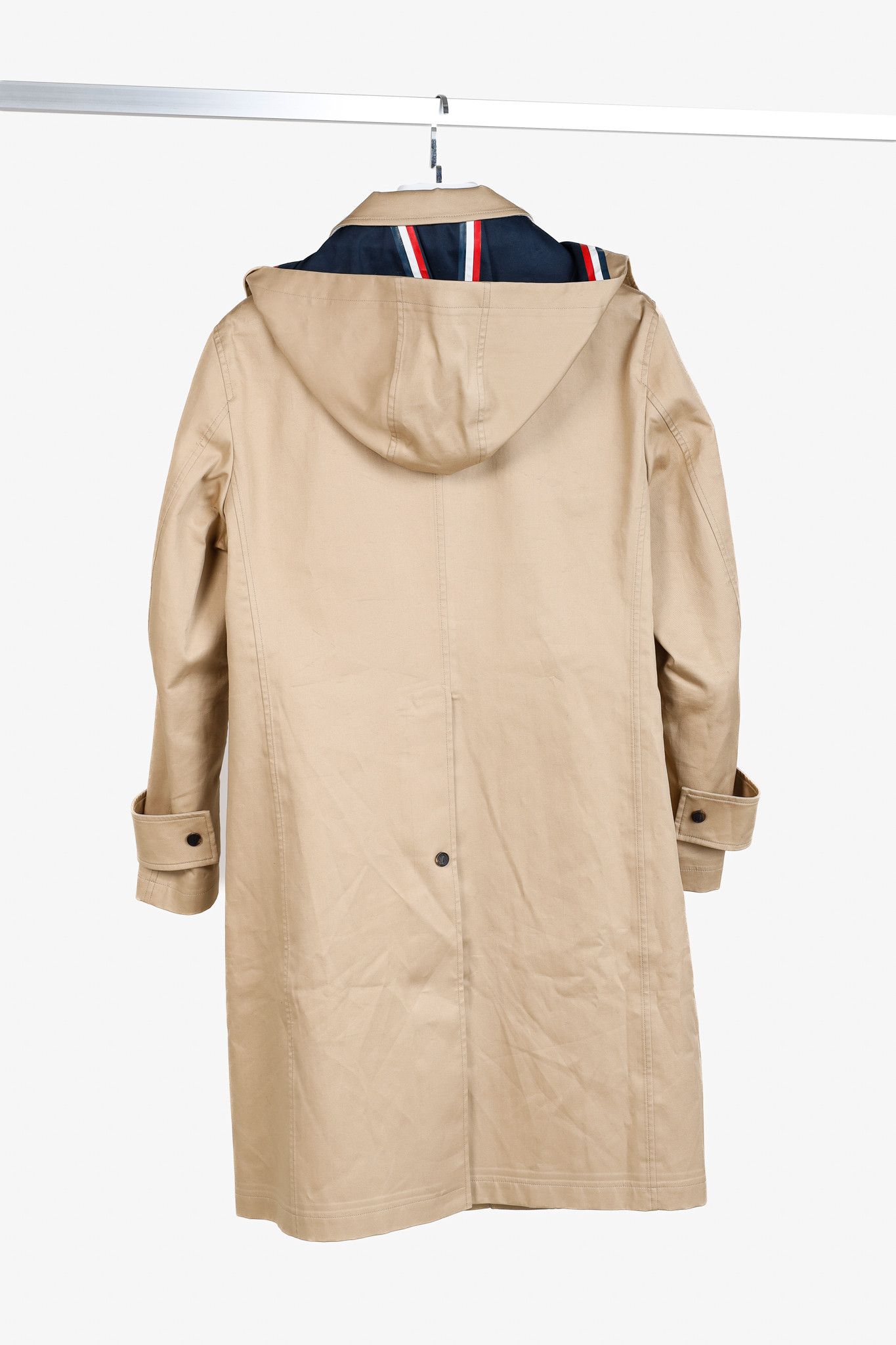 Thom Browne Thom Browne SS18 Detachable Hood Snap Front Parka Size US S / EU 44-46 / 1 - 2 Thumbnail