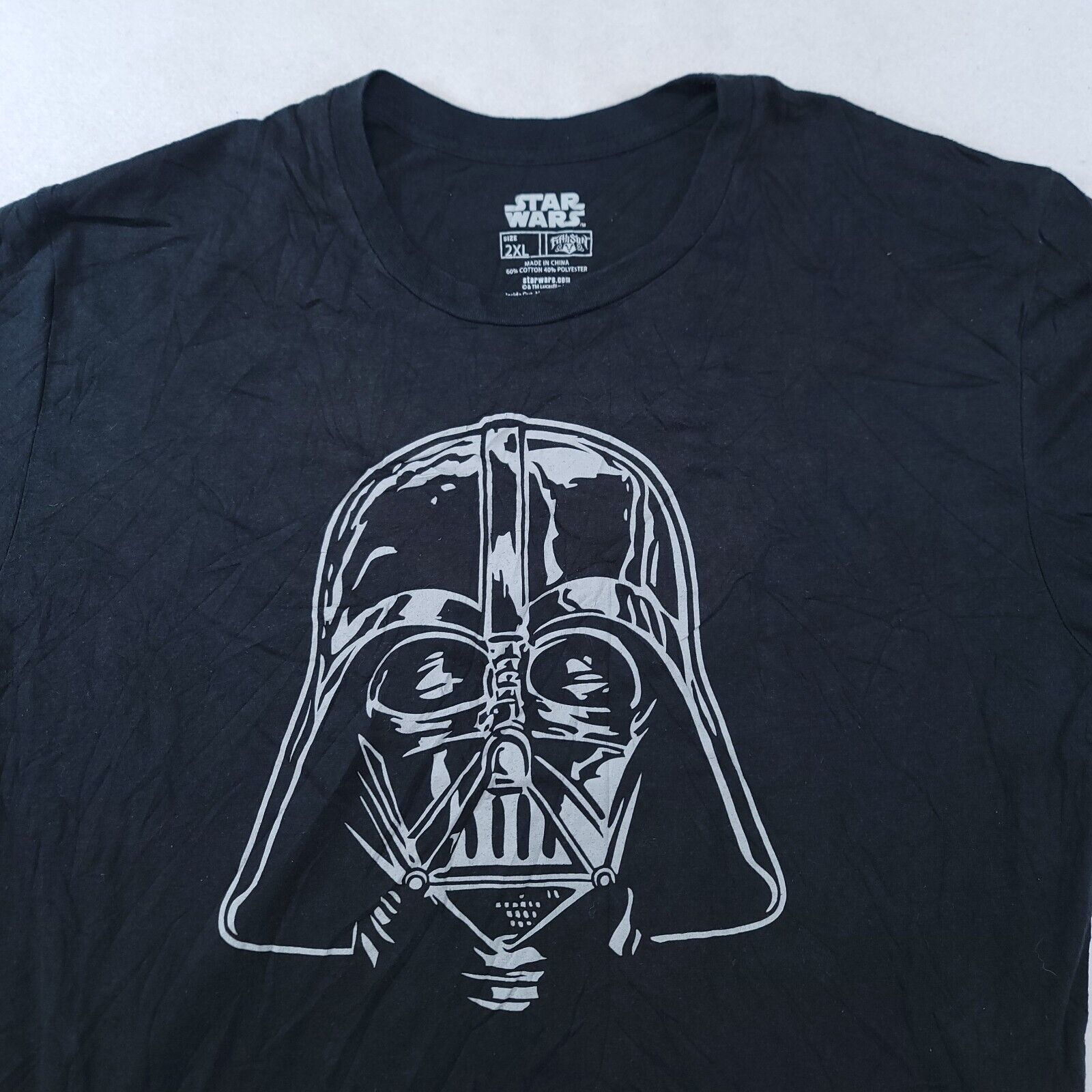 Star Wars Star Wars Darth Vader Pullover T Shirt Mens Size 2XL Black Size US XXL / EU 58 / 5 - 1 Thumbnail