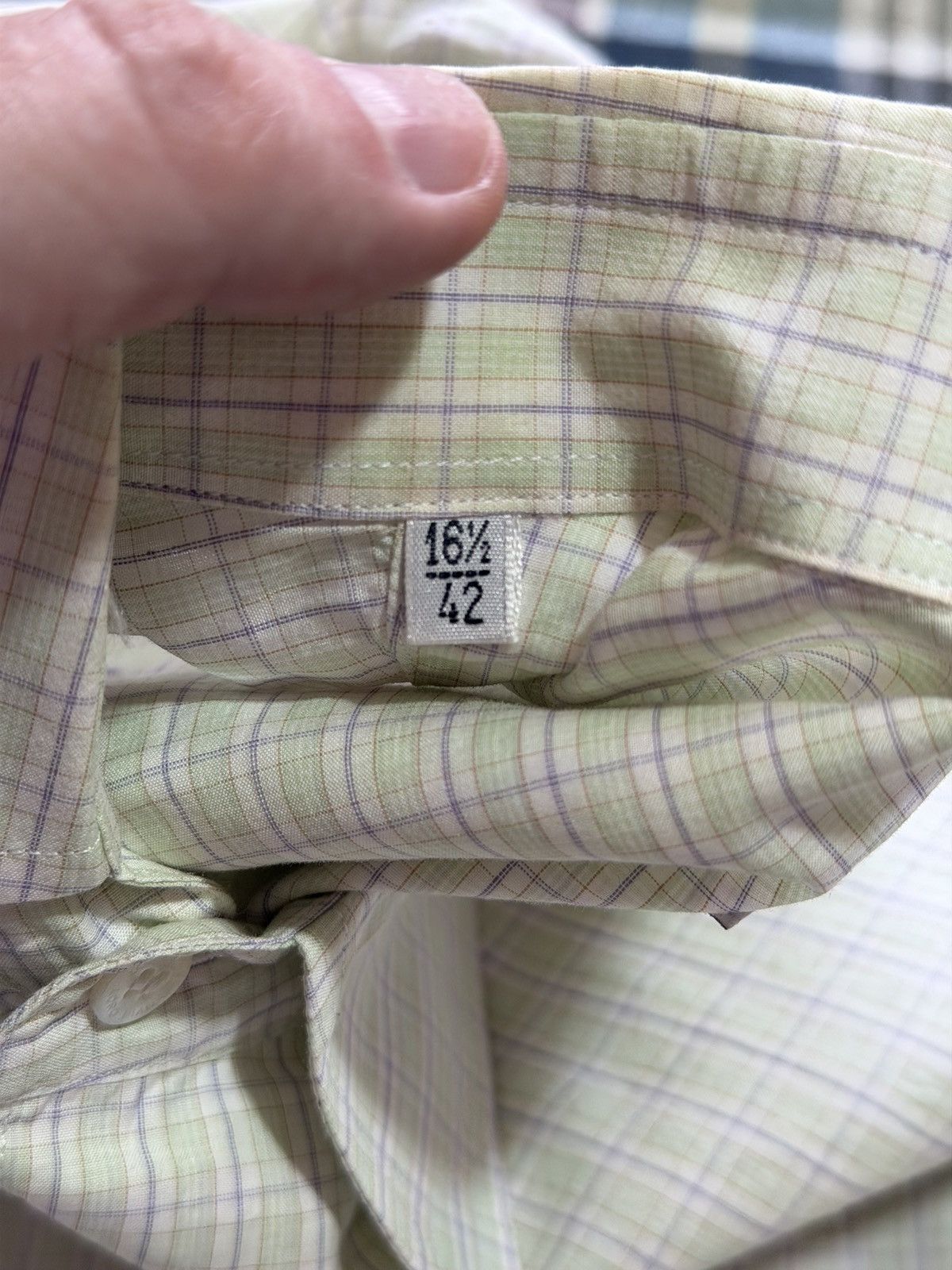 Loro Piana Loro Piana Light Green Shirt Size US L / EU 52-54 / 3 - 5 Thumbnail
