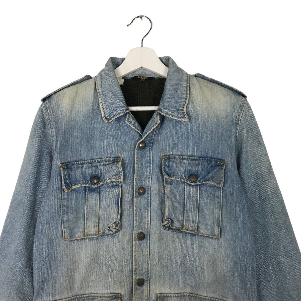 Lee 🔥 LEE X N HOLLYWOOD FOUR POCKET DENIM JACKET Size US S / EU 44-46 / 1 - 3 Thumbnail
