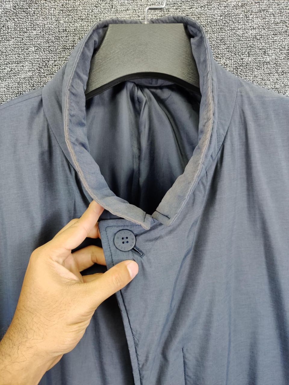 Issey Miyake Vintage 90s Issey Miyake Men Trench Coat Size US L / EU 52-54 / 3 - 3 Thumbnail