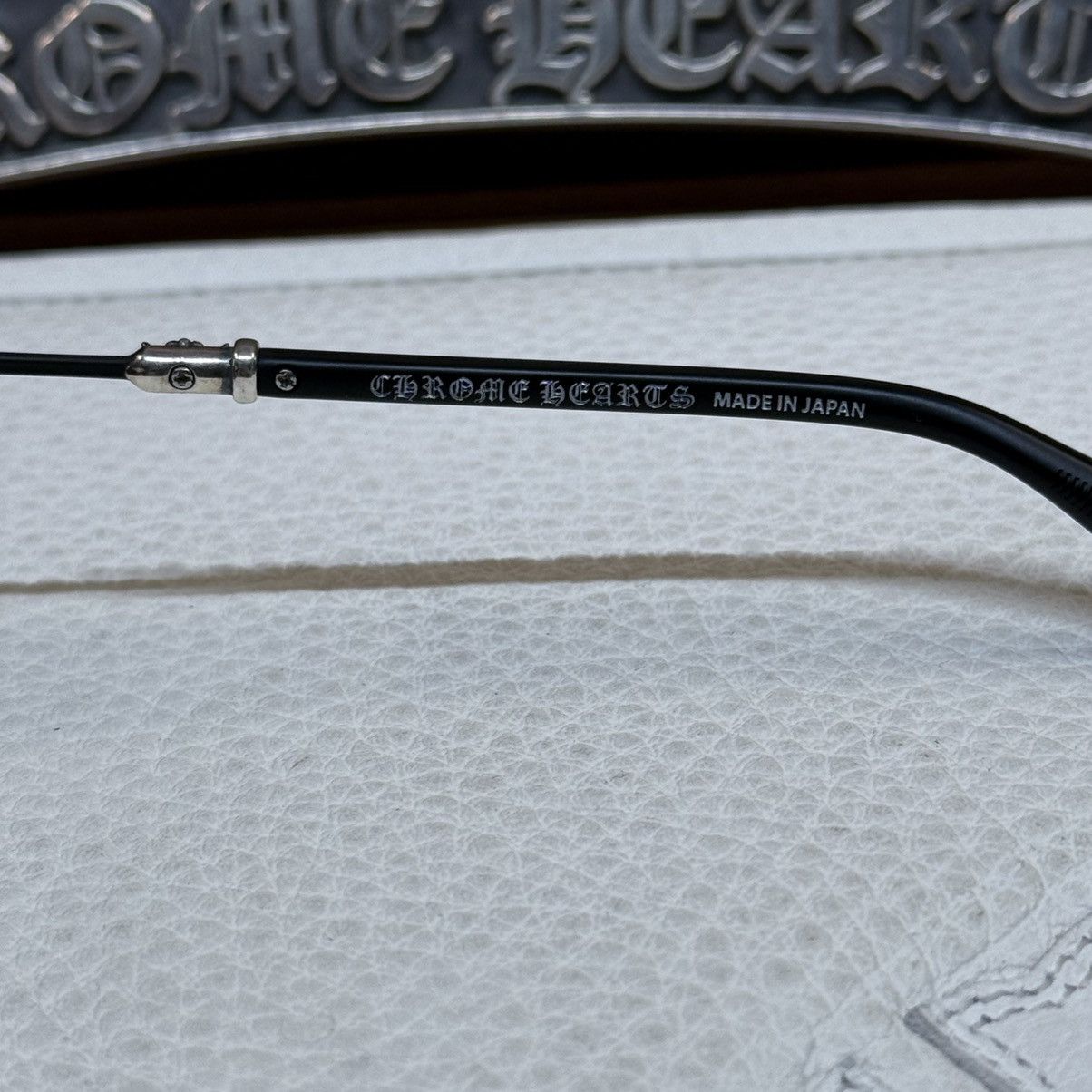 Chrome Hearts Chrome Hearts Frosted 1/1 ‘Dark Triad’ Sunglasses Size ONE SIZE - 7 Thumbnail