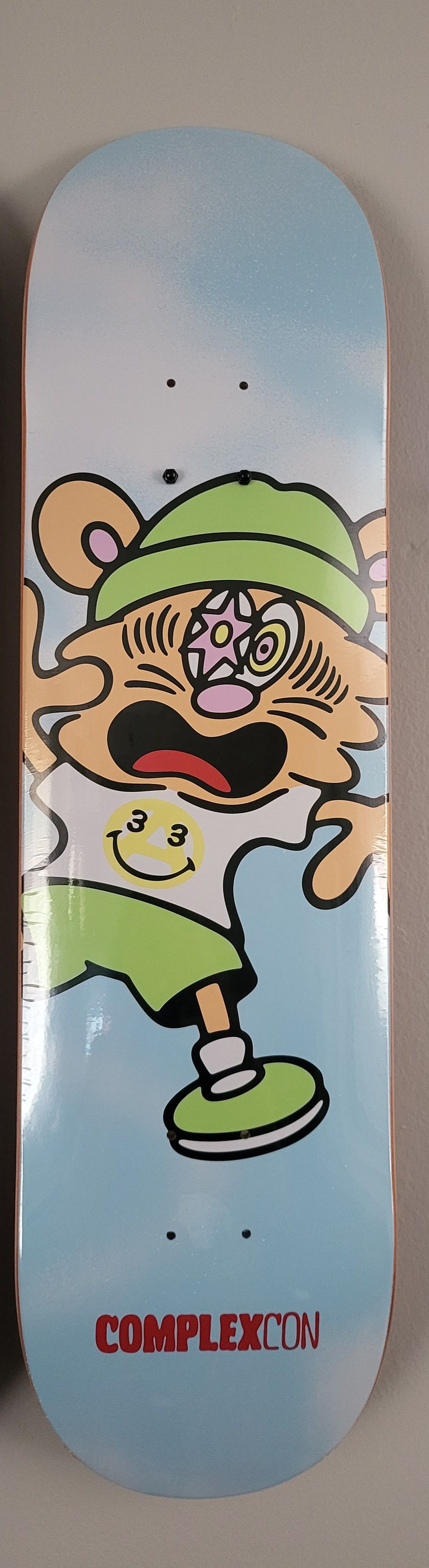 image of Girls Don't Cry Complexcon Exclusive Skatedeck in Blue, Men's