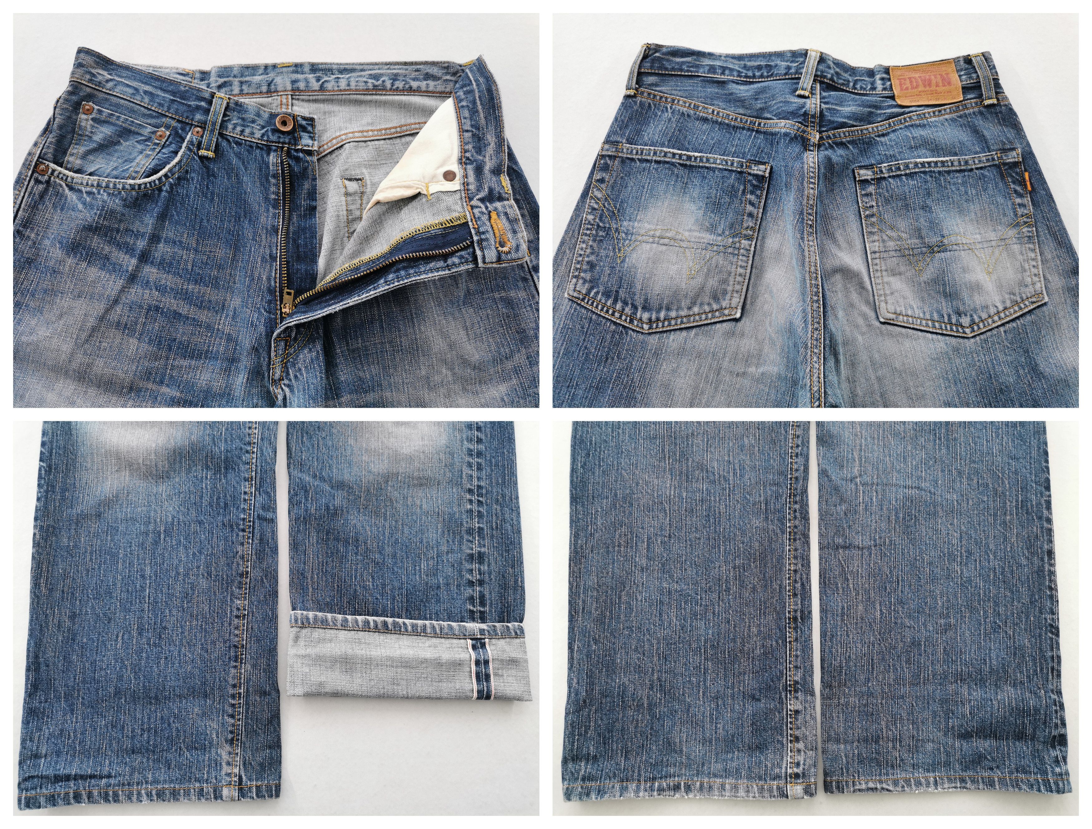 Edwin Vintage 90s Edwin Lot 505Z Selvedge Denim Made In Japan Size US 33 - 1 Thumbnail