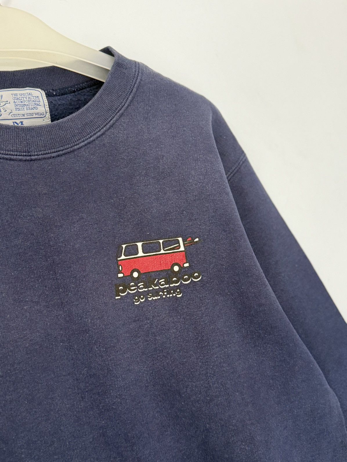 Sun Surf 🔥 Y2K Peakaboo Custom Surf Wear Design Sweatshirt - M Size US S / EU 44-46 / 1 - 5 Thumbnail