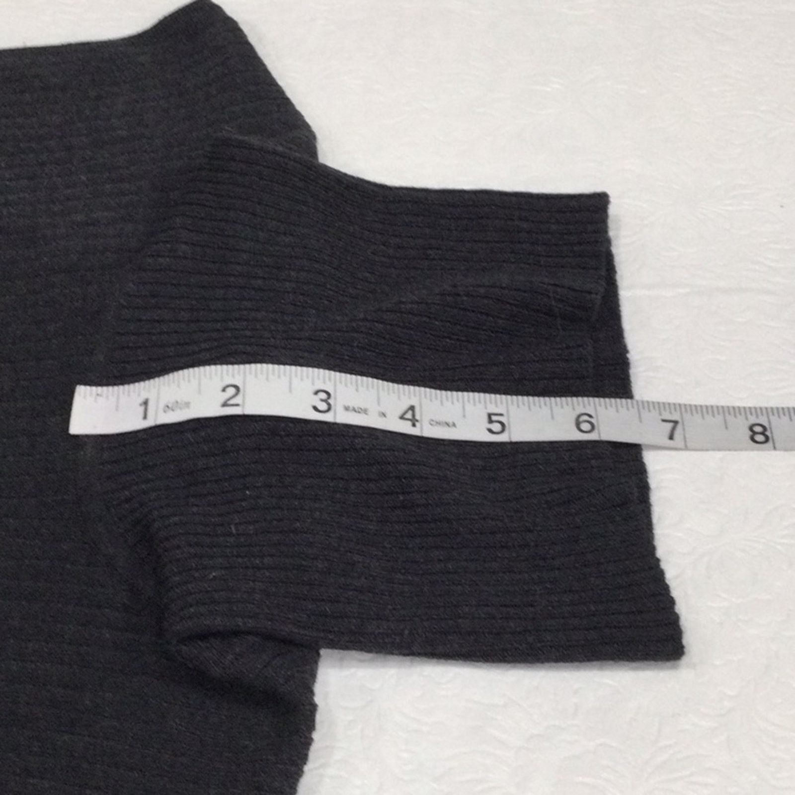 Chicos Chico's Dark Gray Turtleneck Sleeveless Top Size 3/XL/16 Size XL / US 12-14 / IT 48-50 - 14 Thumbnail