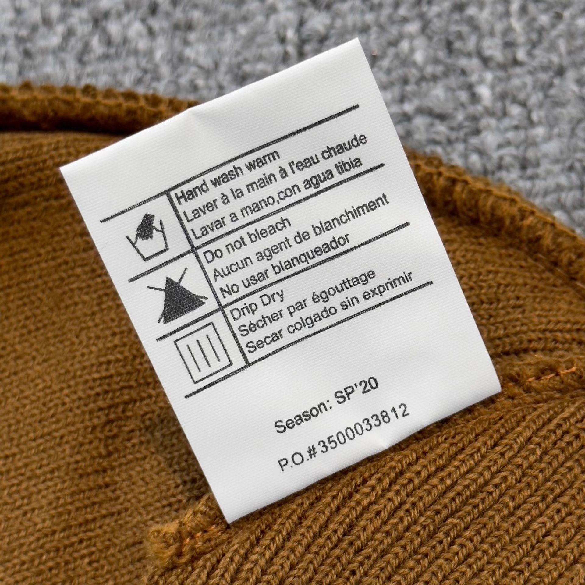 Carhartt Carhartt Beanie Q5 Size ONE SIZE - 3 Thumbnail