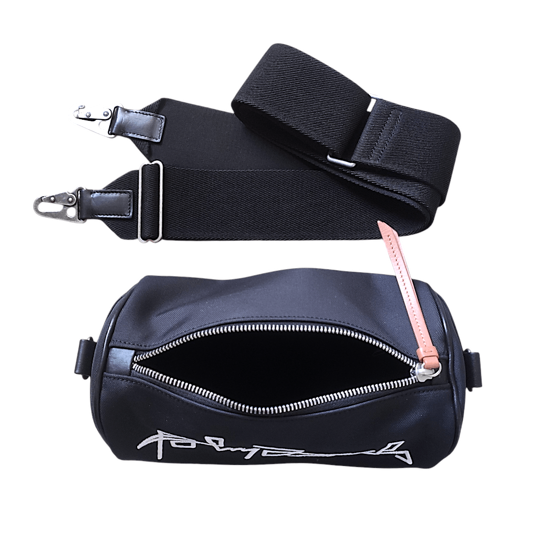 Palm Angels PALM ANGELS - Cylindrical Crossbody Bag Embroidered Logo Size ONE SIZE - 4 Thumbnail