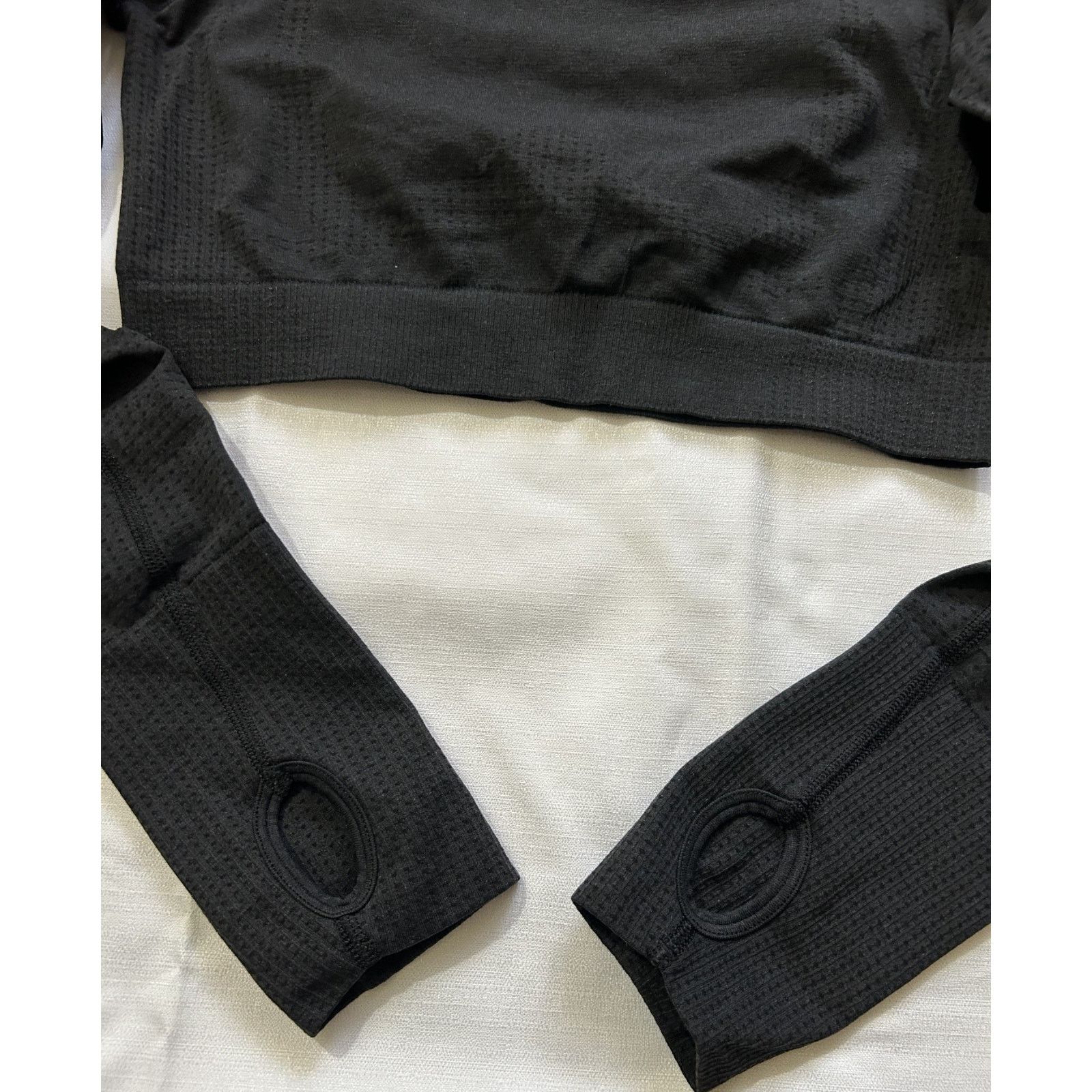 Gymshark Women's Gymshark Vital Seamless Crop Top-Black Size M Size M / US 6-8 / IT 42-44 - 5 Thumbnail