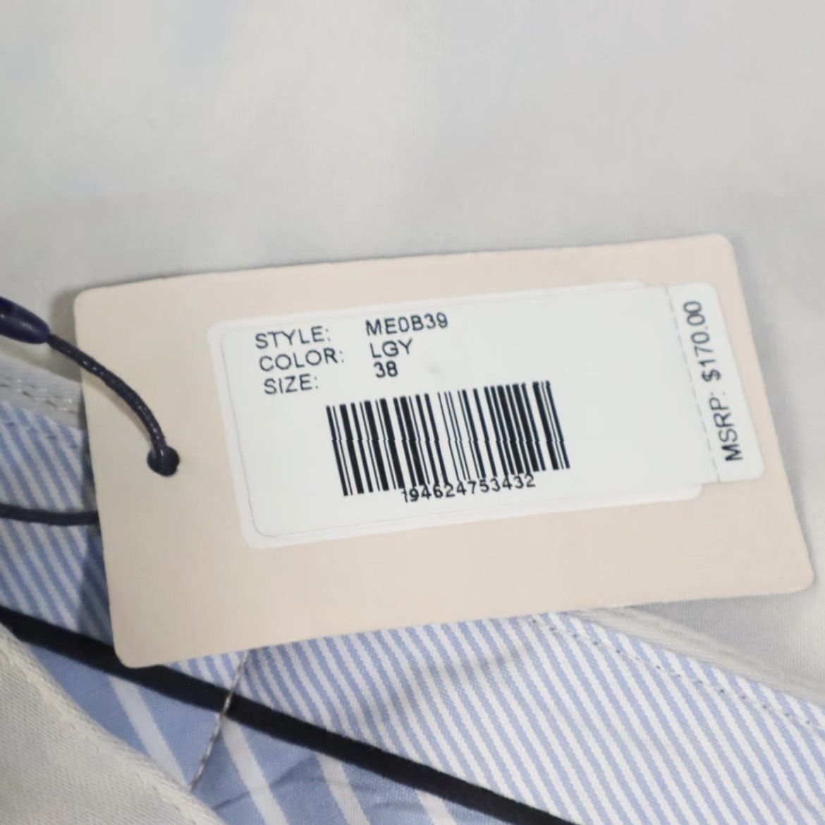 Peter Millar Peter Millar Chino Pants Men's 38 Gray Stretch Ultimate Sateen 5 Pocket Cotton Blend Casual Regular Inseam 34in Size US 38 / EU 54 - 6 Thumbnail