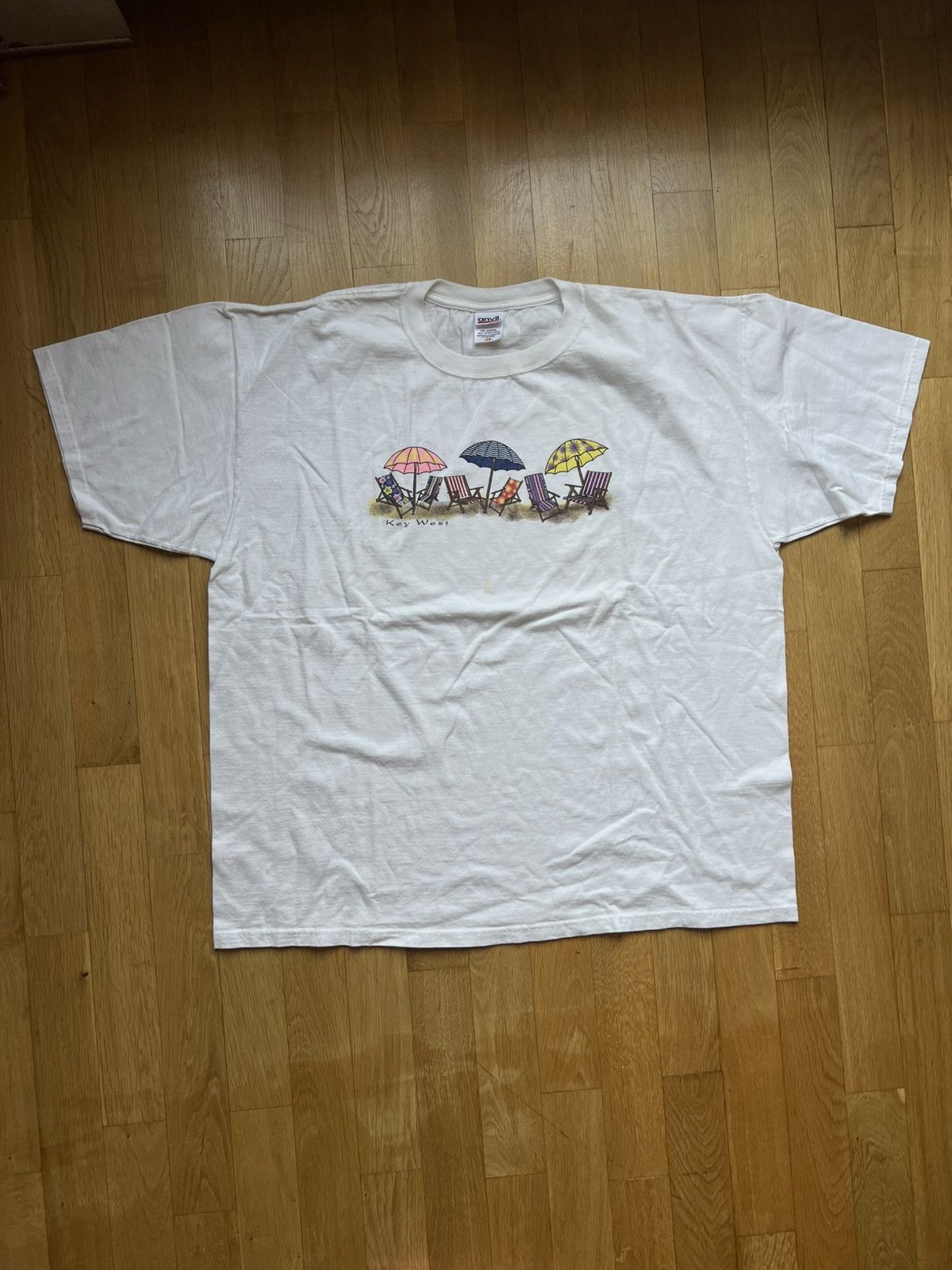 Other Vintage Y2K Key West Tshirt Size XXL Size US XXL / EU 58 / 5 - 1 Thumbnail