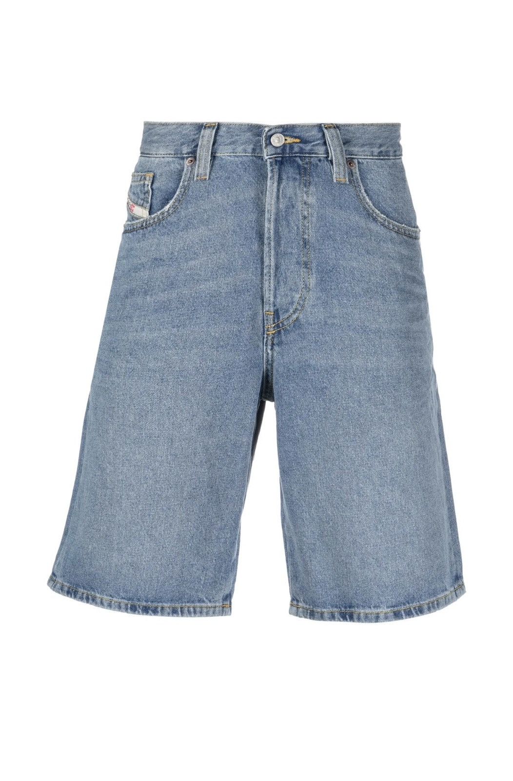 Diesel Diesel wide denim shorts knee-length Size US 30 / EU 46 - 7 Thumbnail