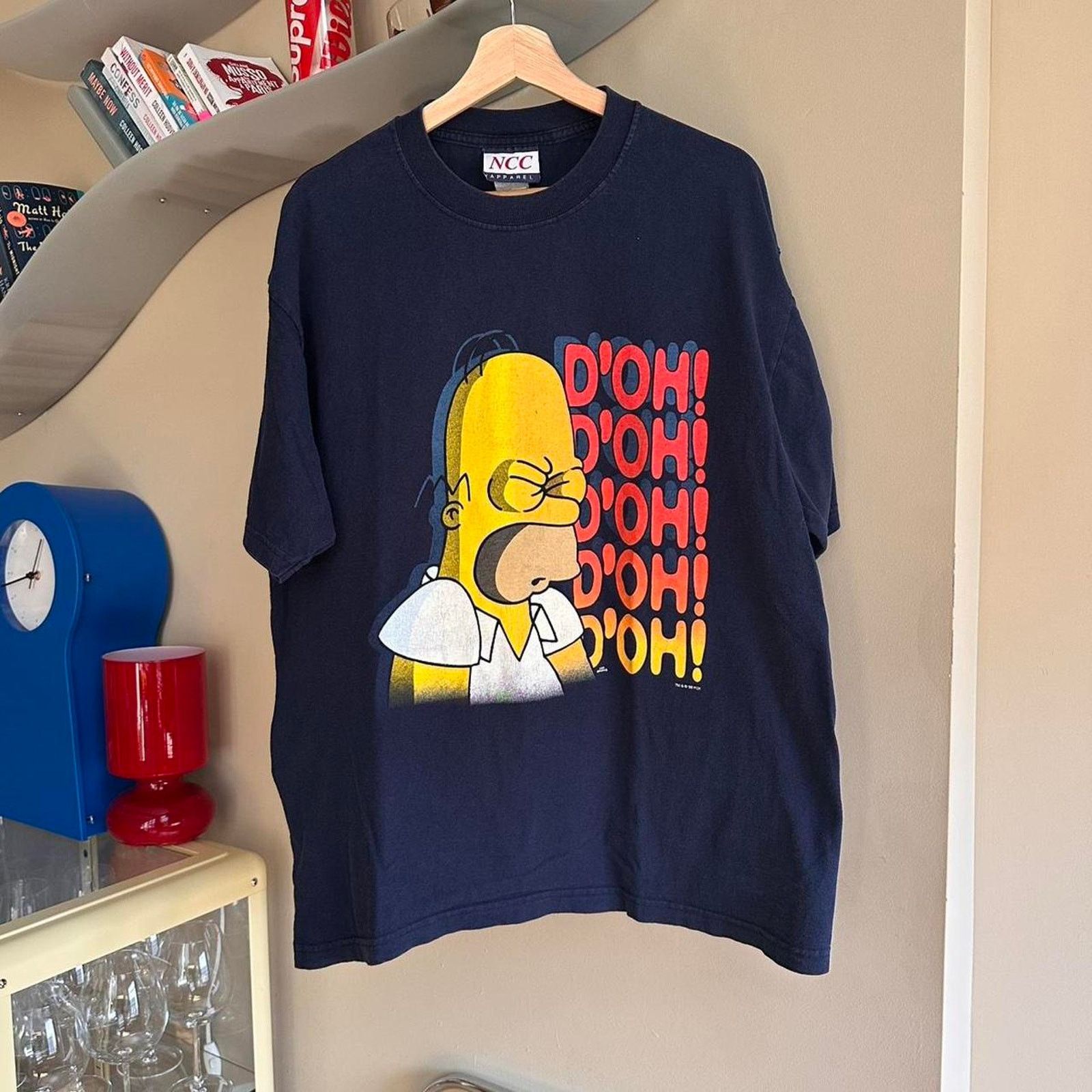 The Simpsons × Vintage Vintage 1999 Homer Simpson Shirt Size US XL / EU 56 / 4 - 1 Thumbnail