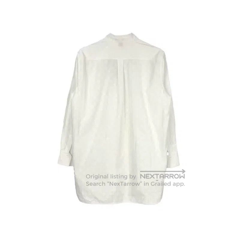 Louis Vuitton Louis Vuitton White dark stripe shirt with full logo shirt Size US XXS / EU 40 - 2 Thumbnail