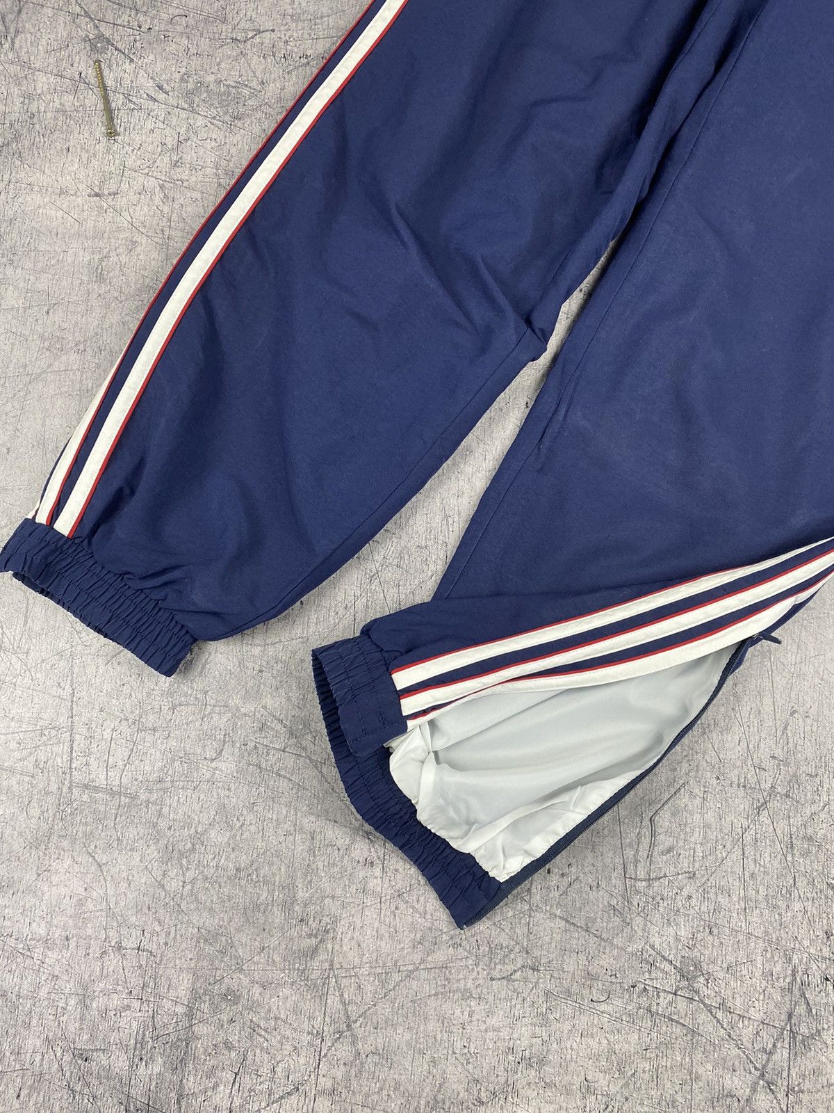 Adidas × Vintage Mens Vintage Adidas Nylon Drill TrackPants Size M Size US 32 / EU 48 - 8 Thumbnail