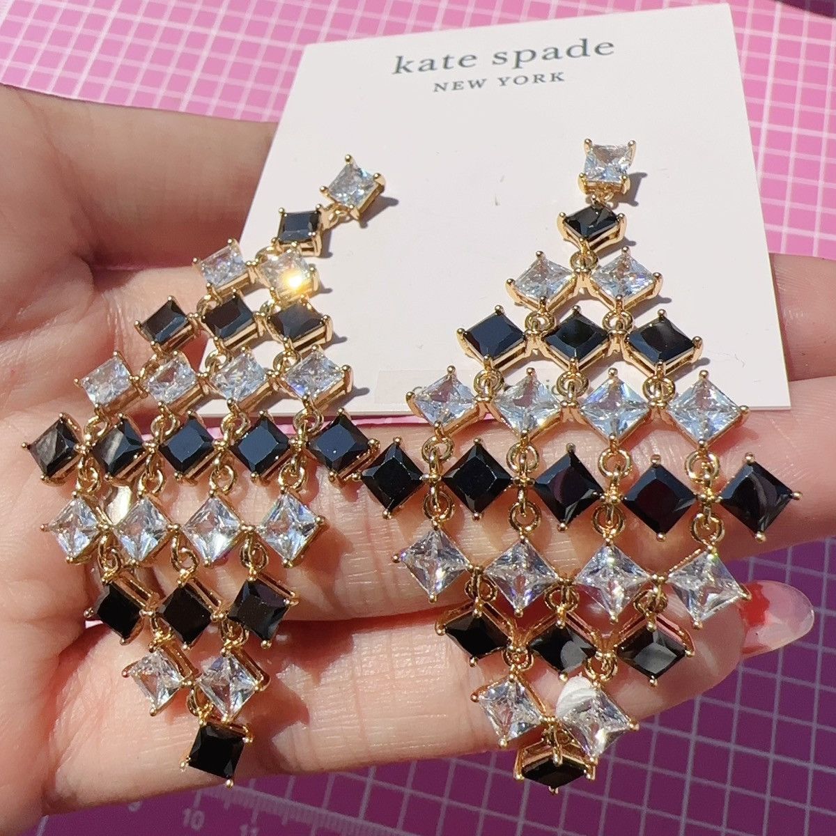 Kate Spade $148 Kate Spade Mash Earrings Diamonds Light Up The Room Size ONE SIZE - 5 Thumbnail