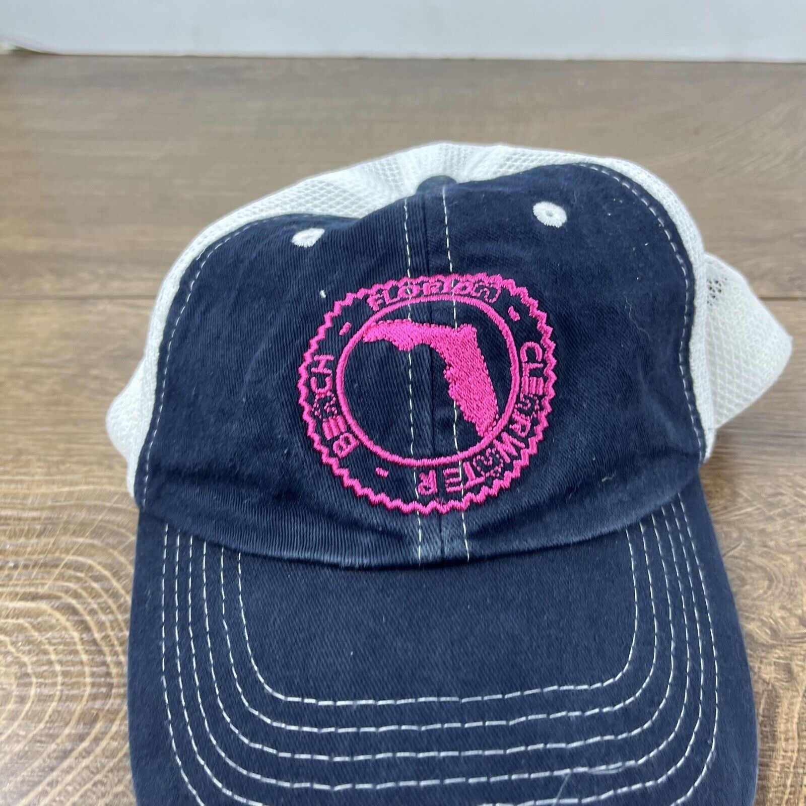 Other Clearwater Beach Florida Hat Black Cap Hat Adjustable Hat Bl Size ONE SIZE - 6 Thumbnail