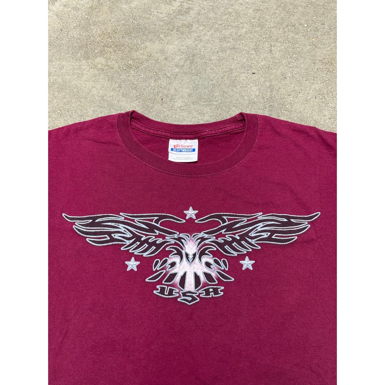 Vintage Vintage 2000s USA Bike Graphic Y2K T-Shirt Size US XXL / EU 58 / 5 - 2 Thumbnail