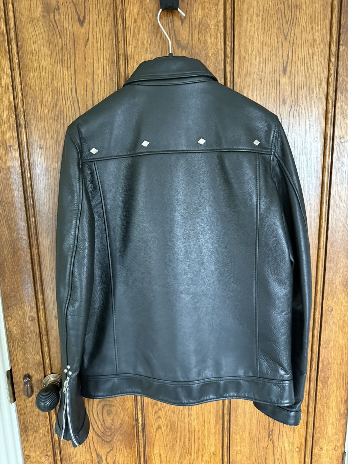 Undercover Grail Undercover leather studded trucker jacket 3 S M biker Size US M / EU 48-50 / 2 - 19 Thumbnail