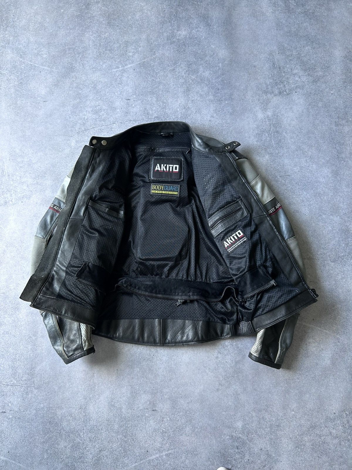 Vintage Vintage Akito Racing Jacket BodyGuard Ce-Protection Size US M / EU 48-50 / 2 - 3 Thumbnail