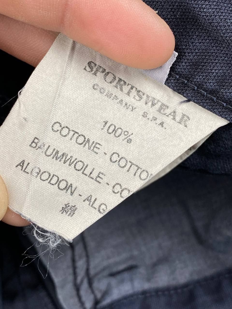Stone Island Vintage Stone Island Denim Pants 00s Men Size 52 Blue Size US 36 / EU 52 - 14 Thumbnail