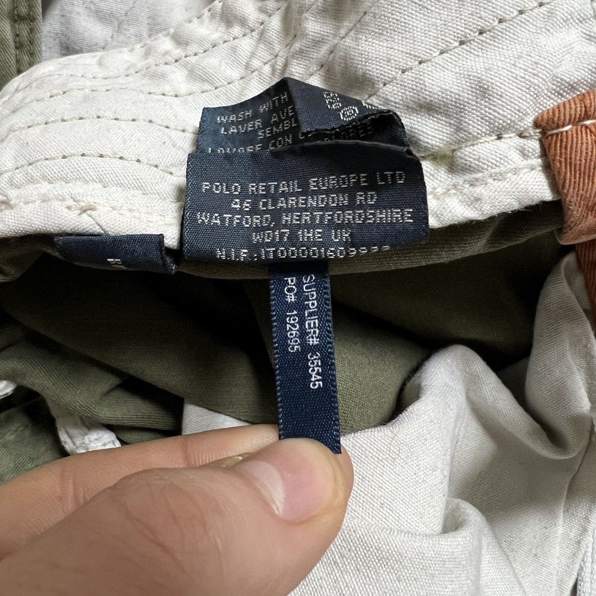 Polo Ralph Lauren × Ralph Lauren × Vintage Polo Ralph Lauren Vintage Cargo Shorts Multi Pocket y2k Size US 32 / EU 48 - 22 Thumbnail