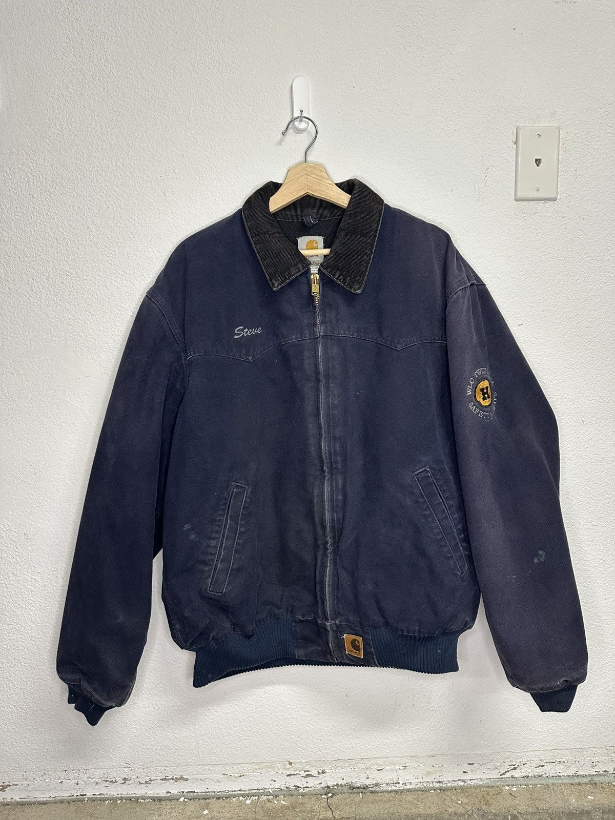 Carhartt Vintage Carhartt Samara Fe Navy Jacket Size US XL / EU 56 / 4 - 1 Thumbnail