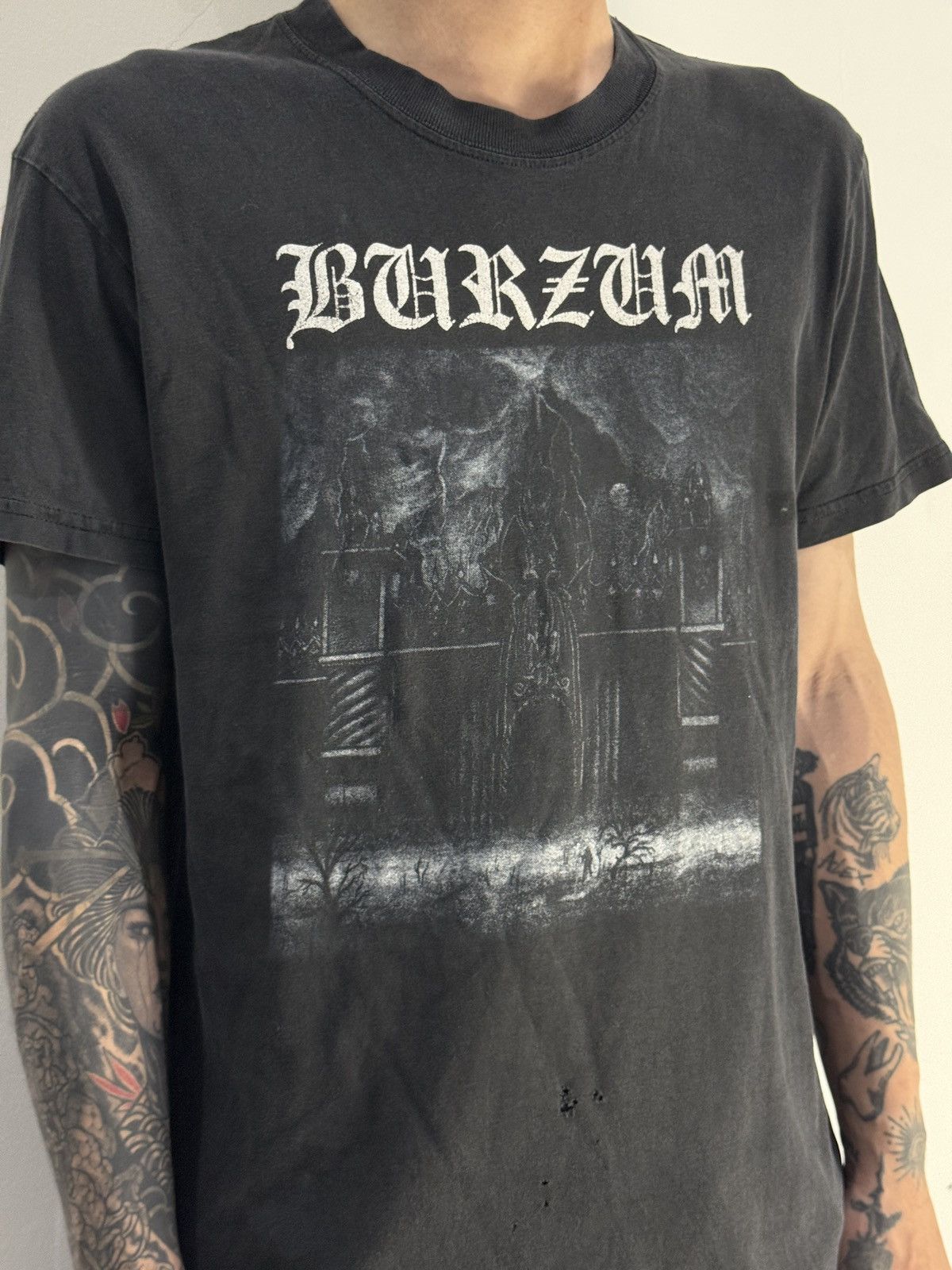 Band Tees Vintage 2000’ Burzum Band t-shirt Size US L / EU 52-54 / 3 - 5 Thumbnail