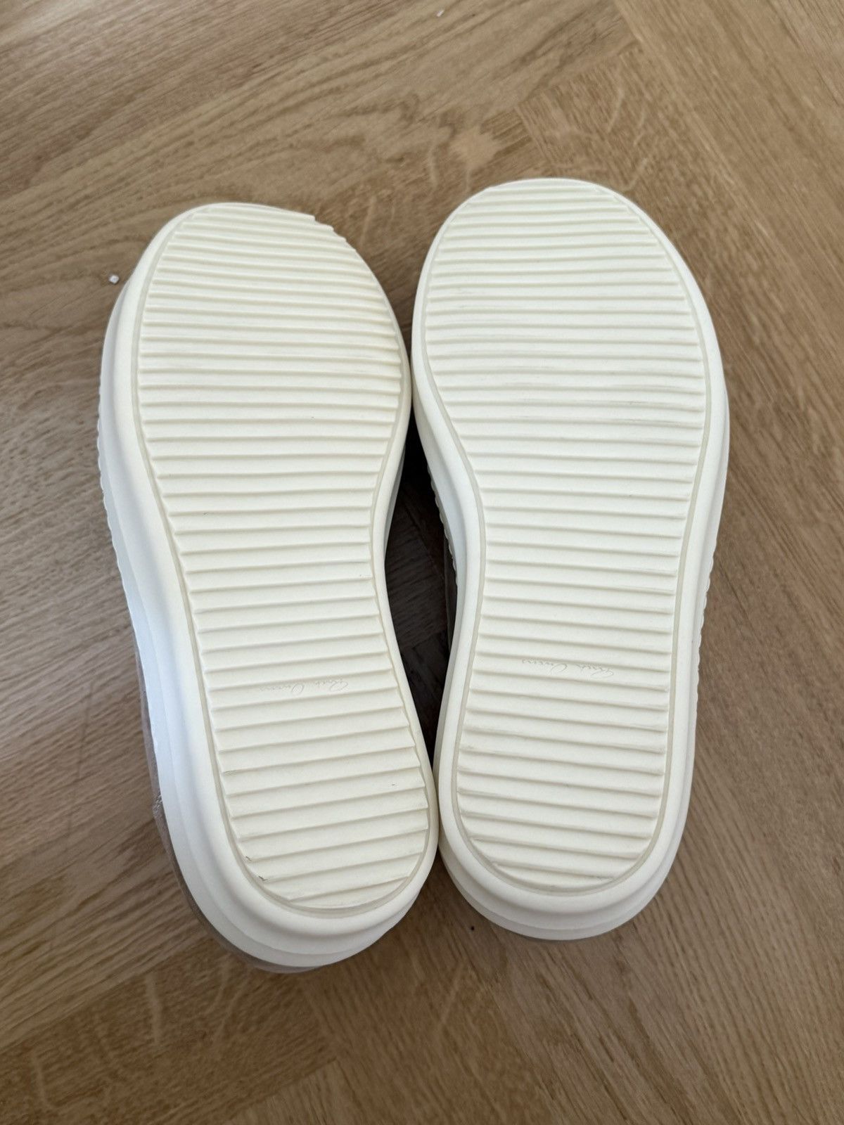 Rick Owens Rick Owens Beeige Suede „Vans“ Vintage Sneaker Sz.45 Size US 12 / EU 45 - 5 Thumbnail