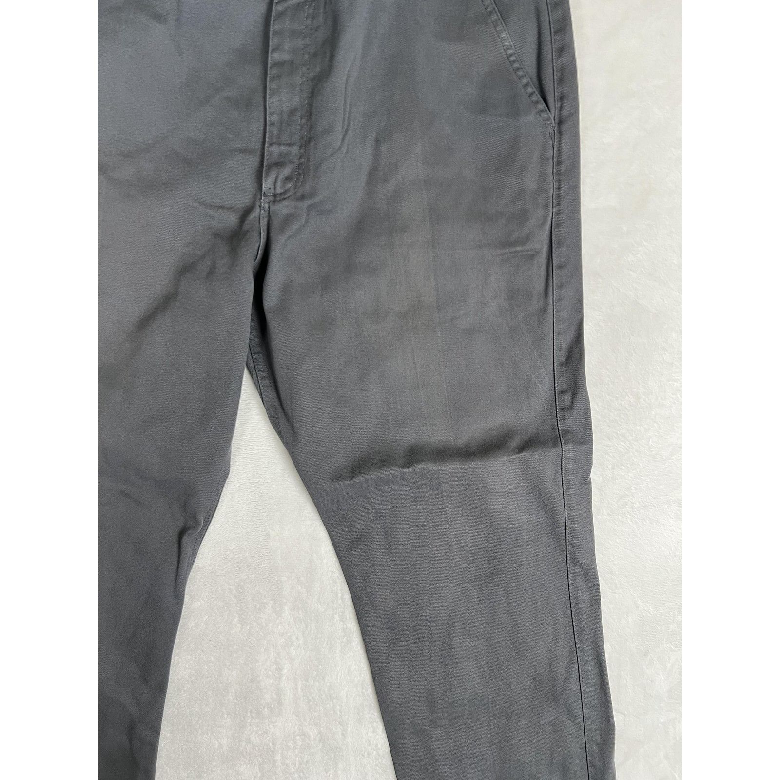 Carhartt VTG Carhartt Pants Mens 40x32 Gray Relaxed Fit Chino Straigh Size US 40 / EU 56 - 4 Thumbnail