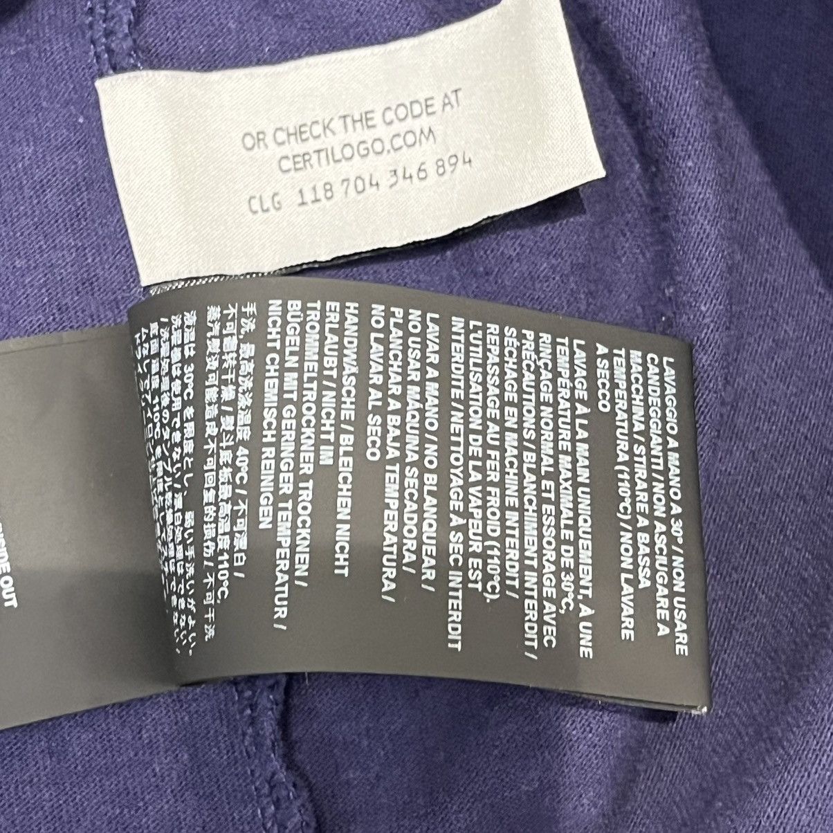 Palm Angels Palm Angels Logo Tee Navy Blue Size US L / EU 52-54 / 3 - 8 Thumbnail