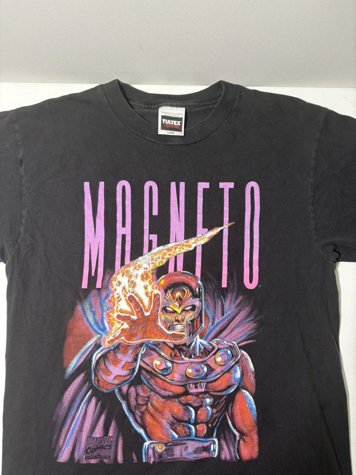 Marvel Comics × Vintage RARE 1994 Magneto tee size Large Size US L / EU 52-54 / 3 - 2 Thumbnail