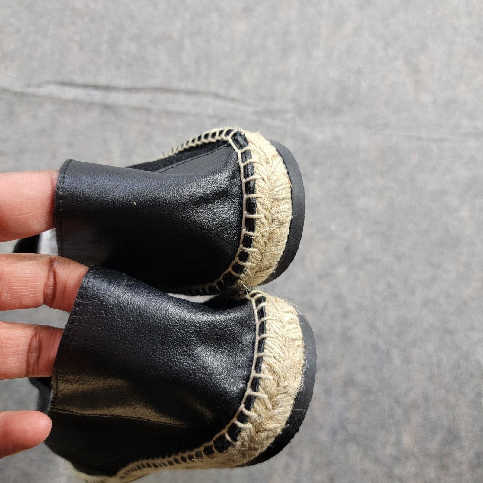 Todd Snyder Todd Snyder Nomad Espadrille size US 10 Black Slip On Spain Size US 10 / EU 43 - 5 Thumbnail