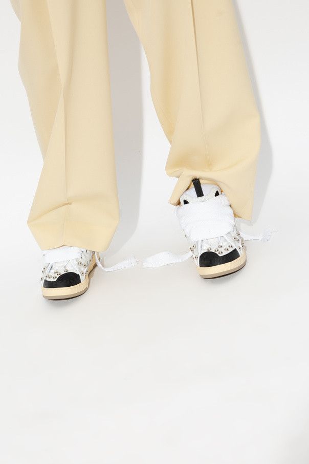 Lanvin o1w1db11124 Dup / Curb Low Top Sneakers in Multicolor Size US 7 / IT 37 - 2 Thumbnail
