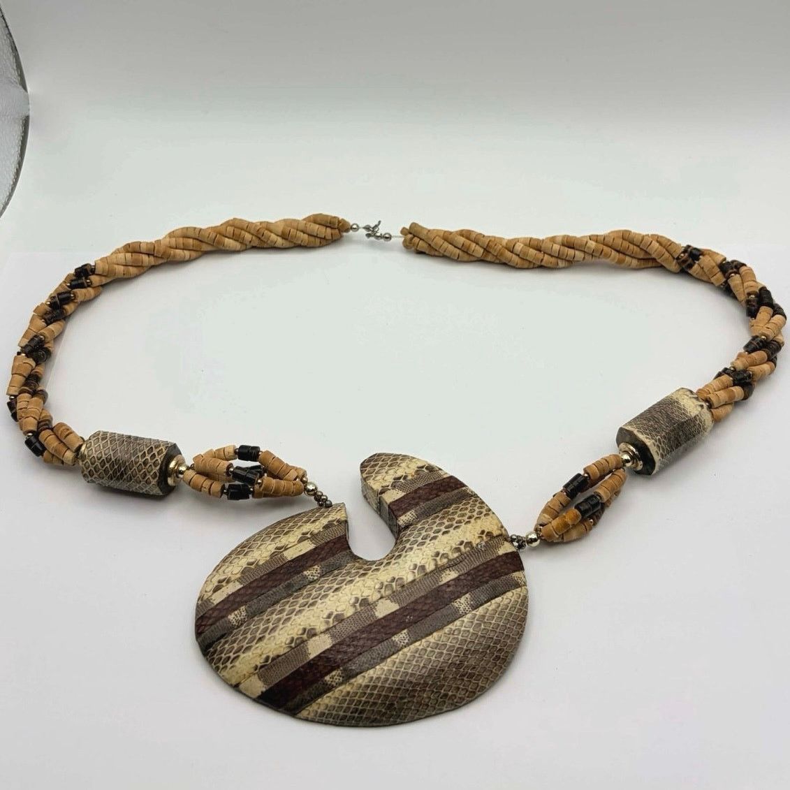 Other Brown Chunky Boho Necklace Size ONE SIZE - 3 Thumbnail