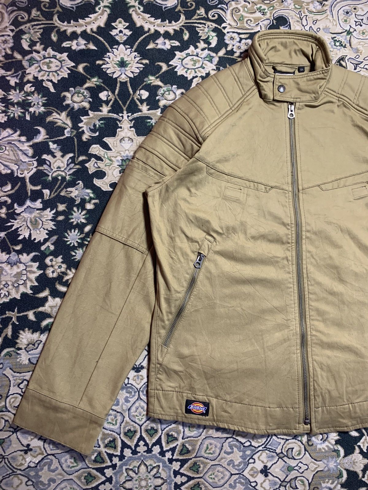 Dickies × Vintage 90s DICKIES TEXAS BIKER JACKET GOOD CONDITION Size US M / EU 48-50 / 2 - 3 Thumbnail