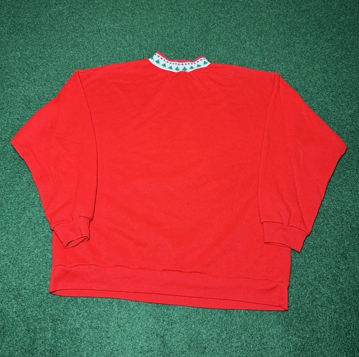 Vintage Vintage Seasons Greetings Christmas Medium Sweatshirt Size M / US 6-8 / IT 42-44 - 5 Thumbnail