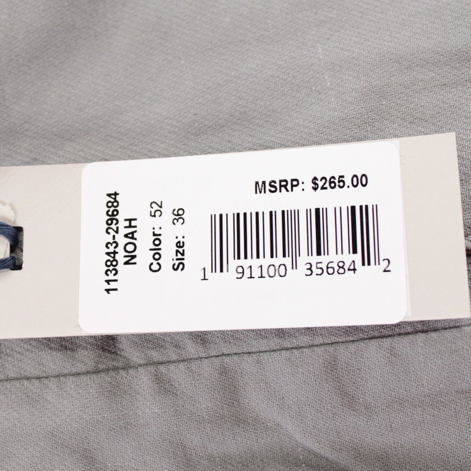 Zanella Zanella New with tags Chino Size 36 US In Gray Size US 36 / EU 52 - 4 Thumbnail