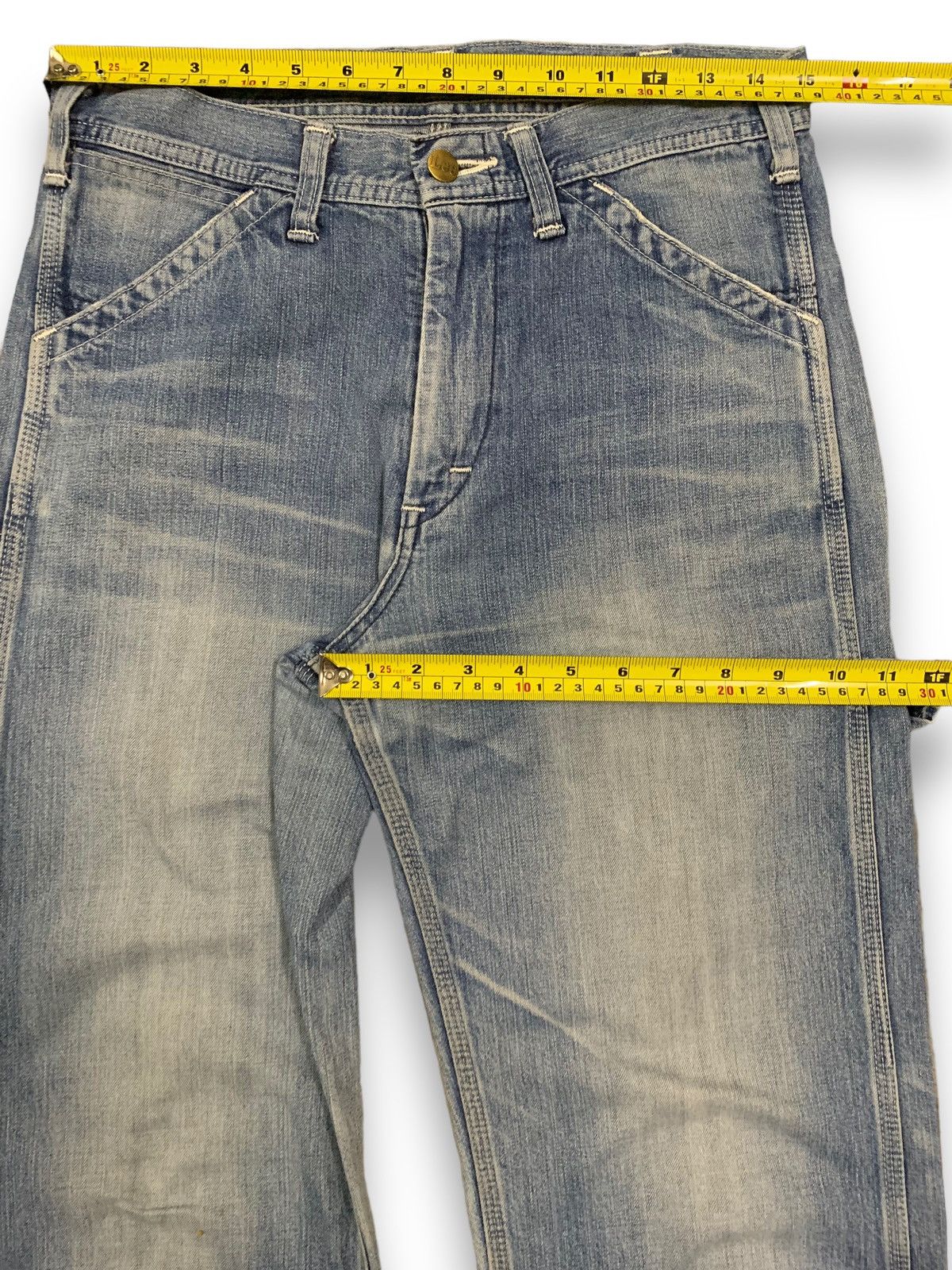 Lee Vintage 70s Lee Union Made Loose Fit Carpenter Jeans Repro Size US 30 / EU 46 - 16 Thumbnail