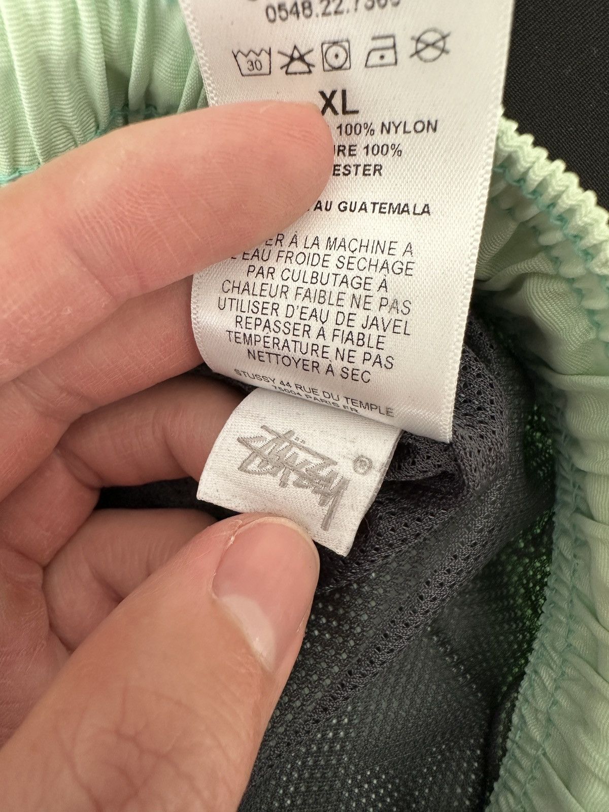 Stussy Water Shorts Cyan Size US 36 / EU 52 - 8 Thumbnail