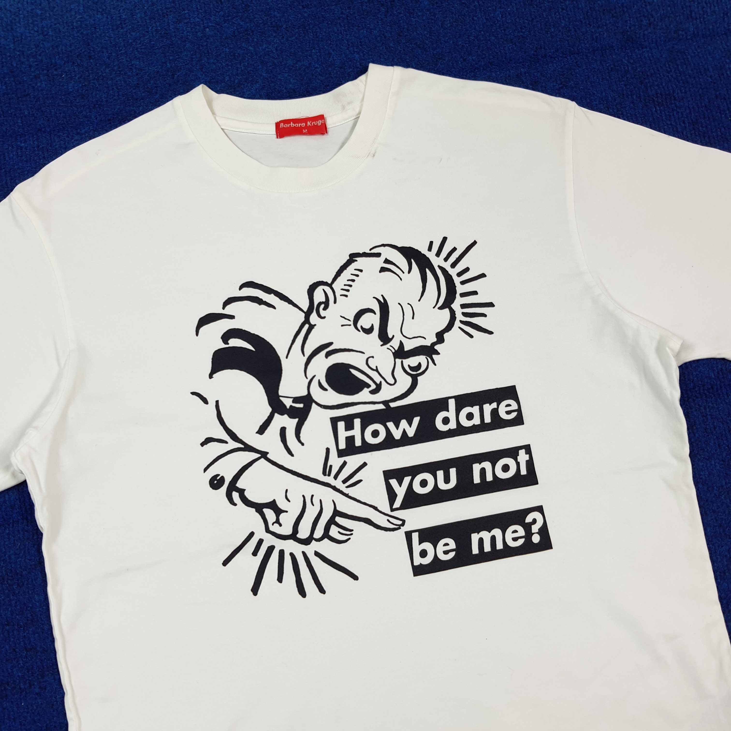 Barbara Kruger Vintage Barbara Kruger Designer Streetwear Tshirt C299N71 Size US M / EU 48-50 / 2 - 2 Thumbnail