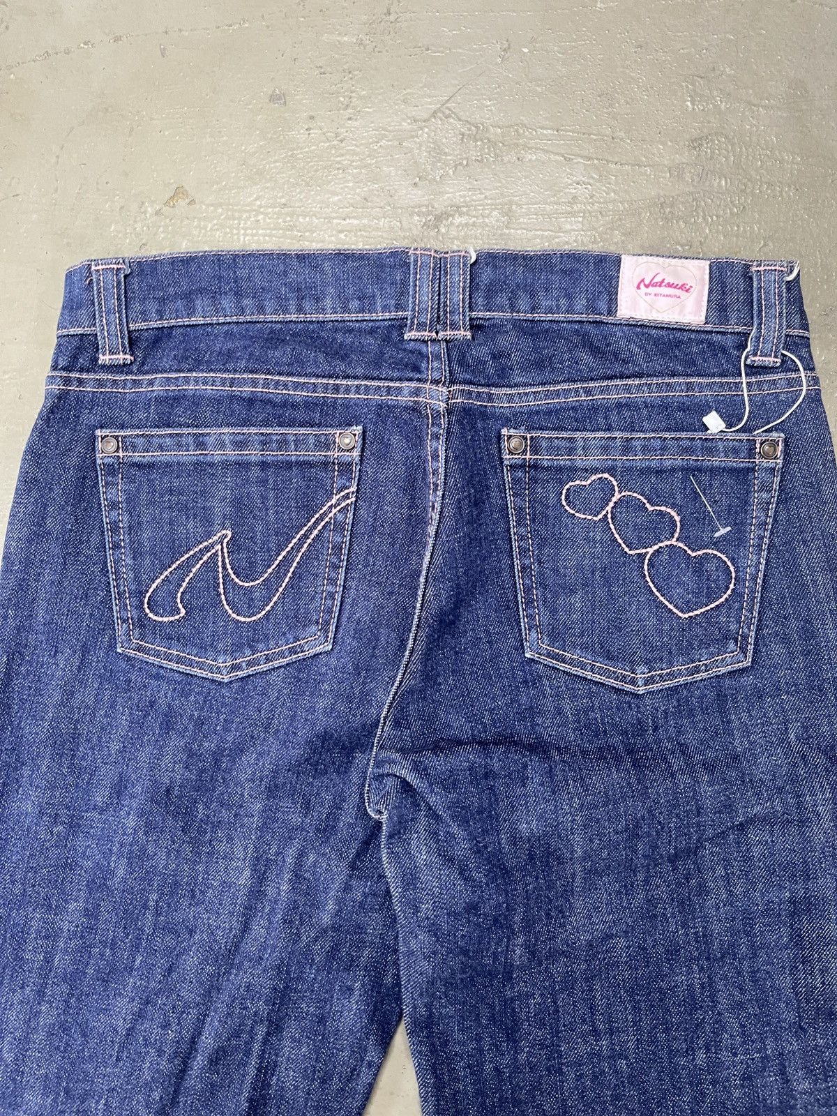 Hysteric Glamour × If Six Was Nine × Vintage Natsuki by Kitamura Vintage Flare Raw Denim Size 29" - 8 Thumbnail