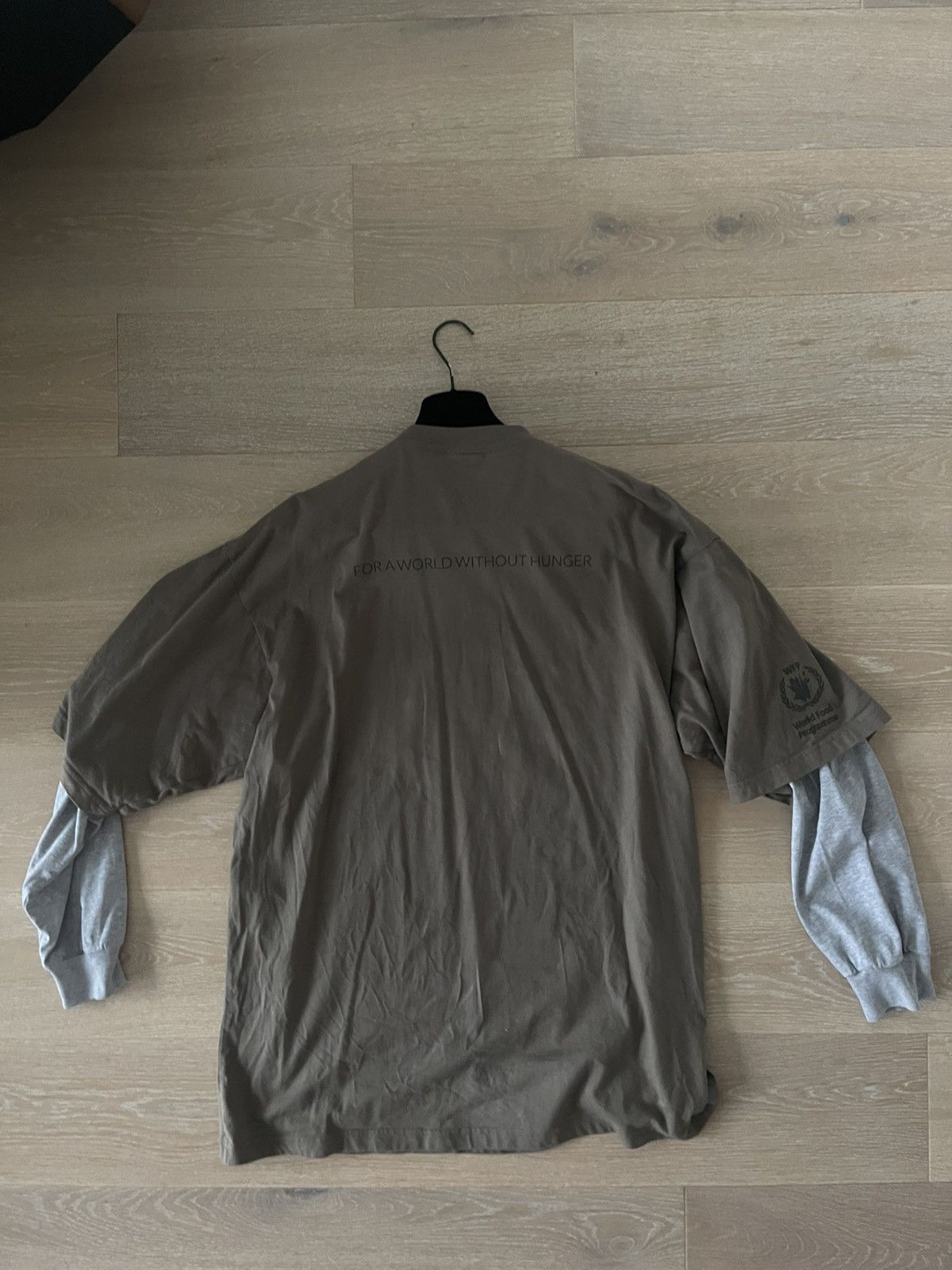 Balenciaga Balenciaga WFP Layered shirt Size US L / EU 52-54 / 3 - 6 Thumbnail