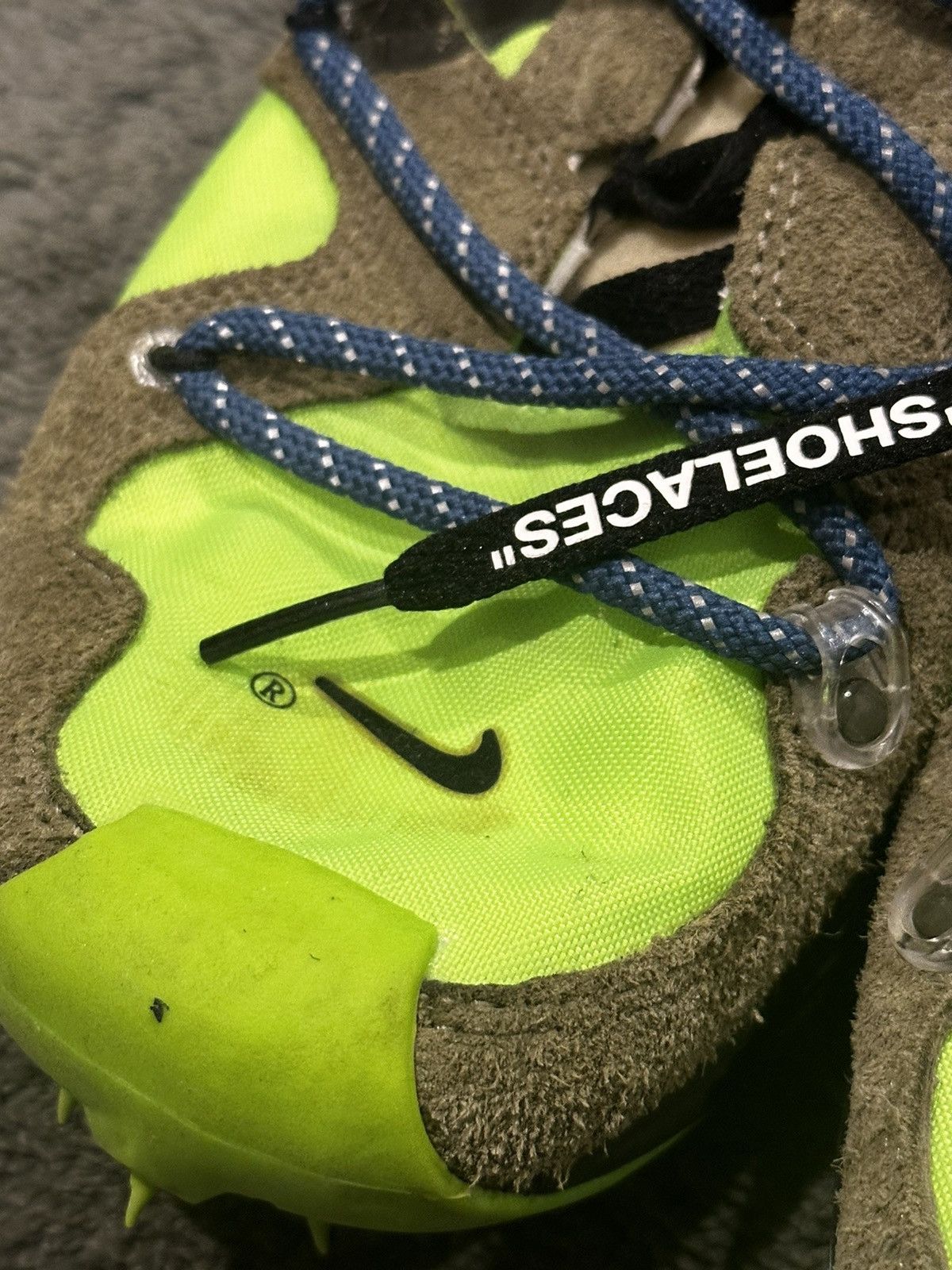 Nike × Off-White OFF-White x Nike Zoom Terra Kiger 5 Green Size US 10 / EU 43 - 7 Thumbnail