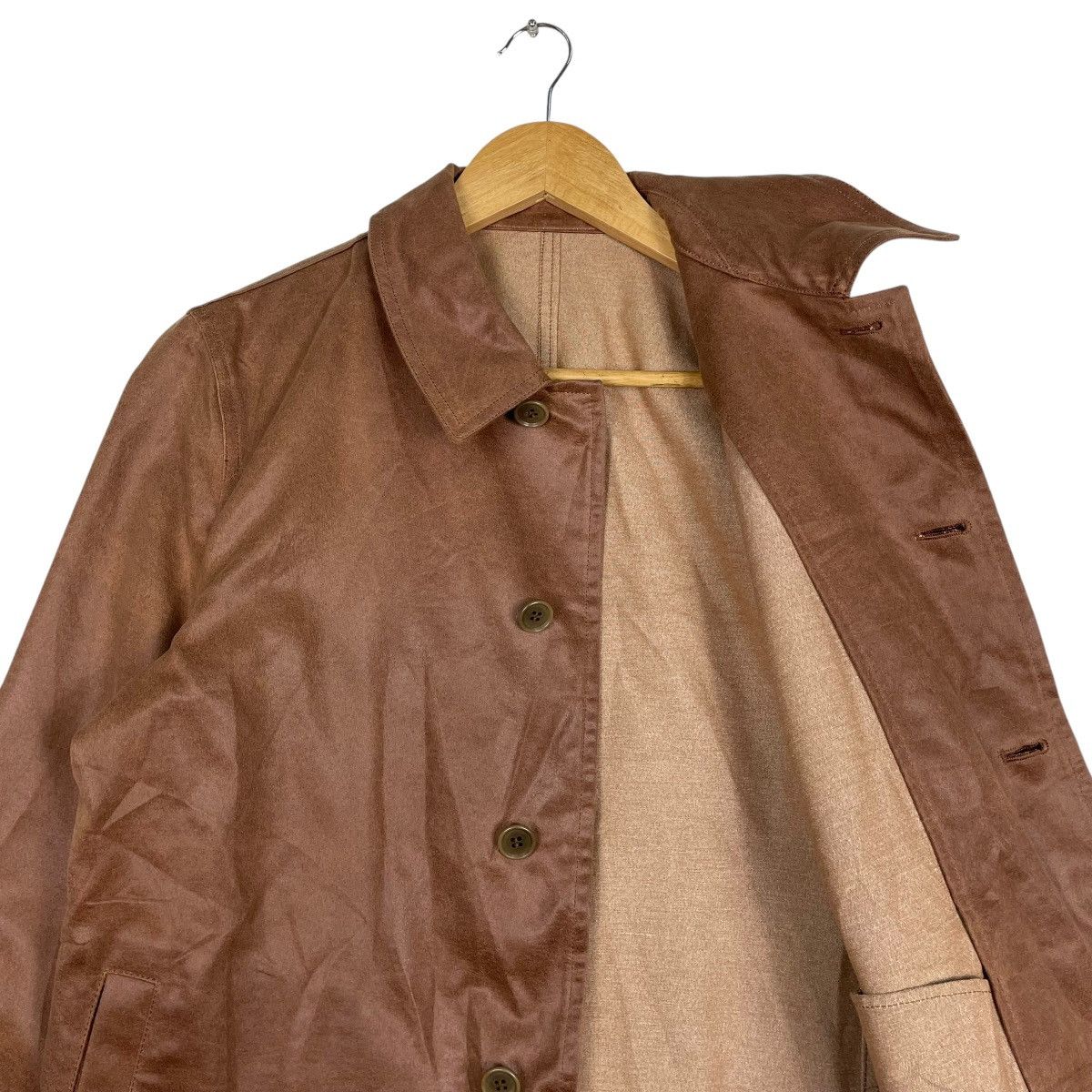 Japanese Brand × Melrose × Vintage 💥MELROSE RICH BROWN BUTTON JACKET Size US M / EU 48-50 / 2 - 10 Thumbnail