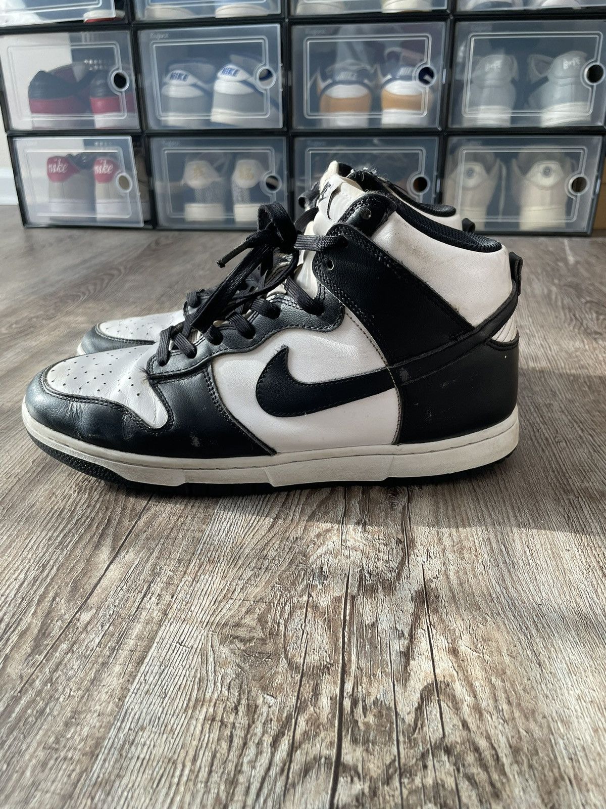 Nike NIKE Dunk High “Black/White” Size US 10 / EU 43 - 2 Thumbnail