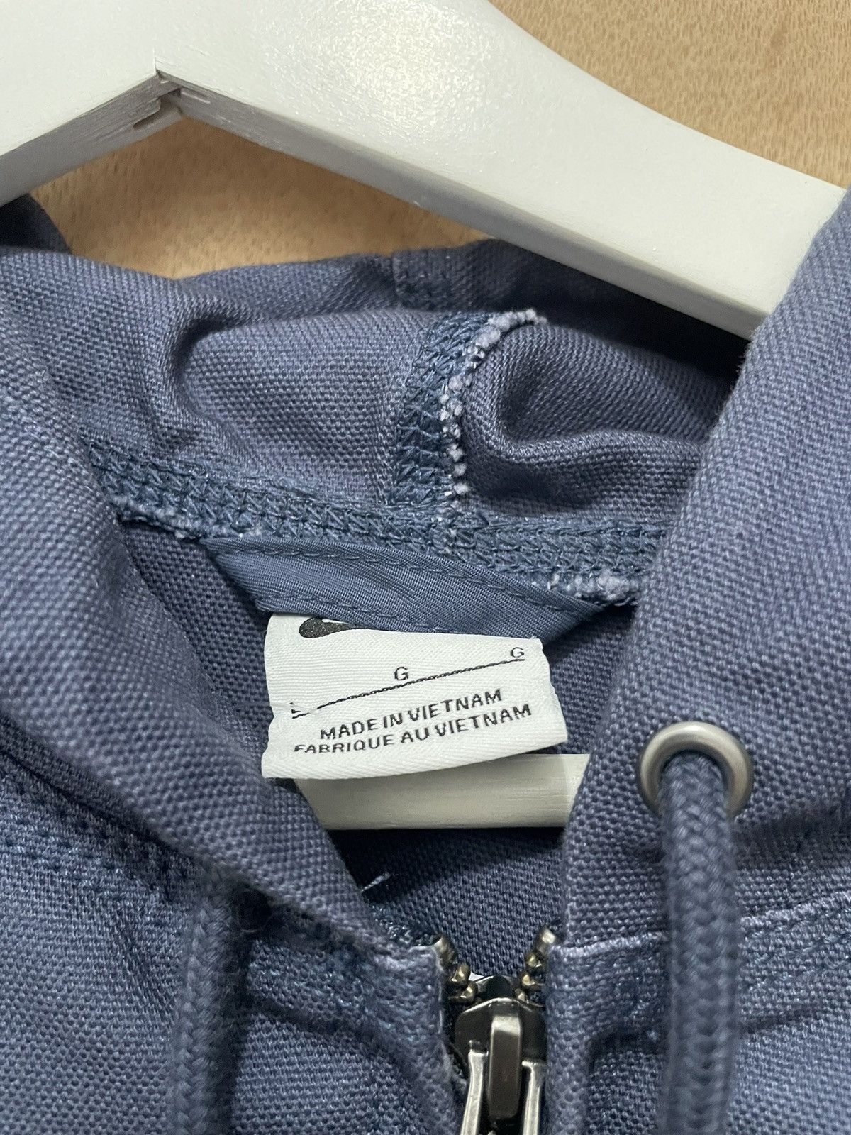 Nike Nike Life Men’s large Full-Zip Unlined Canvas Jacket Navy Size US L / EU 52-54 / 3 - 7 Thumbnail