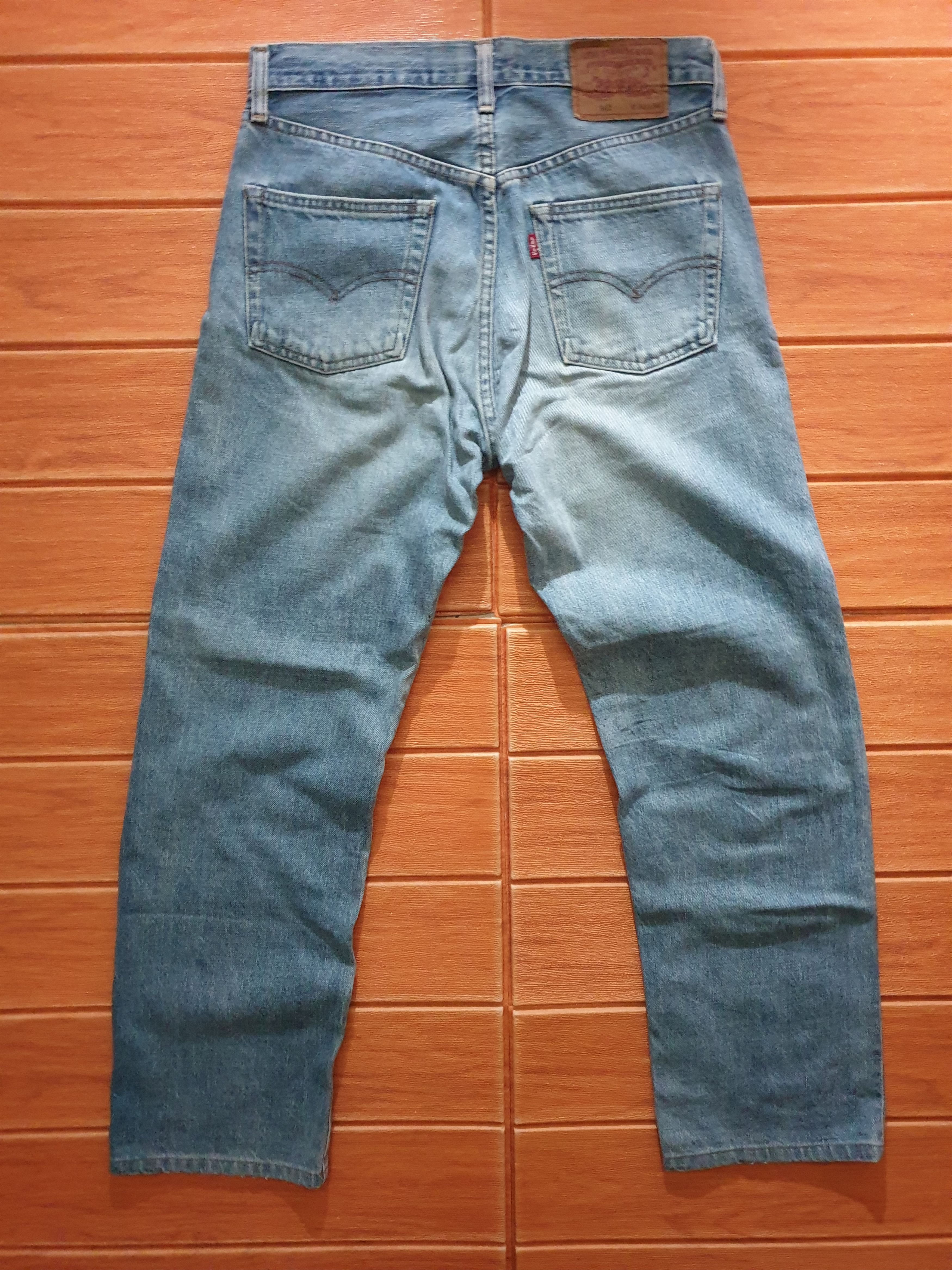 Levi's 💥Vintage Levis big E 502 Salvedge J22 denim pant Size US 30 / EU 46 - 8 Thumbnail